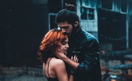 kissing an ex