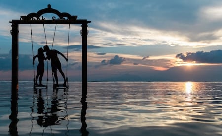 couple sunset