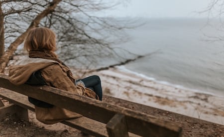 sad woman breakup