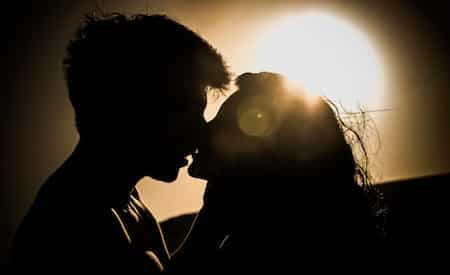 kissing an ex